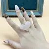 Anel de Resina Europeu e Americano Estilo Coração Transfronteiriço para Mulheres Estilo Ins Anel Halo Tingido Coração Grande Textura Degradê Pulseira Atacado