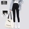 Leggings de maternidad, adecuados para primavera y otoño, finos y cómodos para usar al aire libre, leggings estilo tiburón que no aprietan el estómago, pantalones de yoga, pantalones estilo Barbie y versiones más gruesas para otoño e invierno