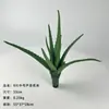 Manojo de Aloe Vera Artificial, Planta Suculenta Falsa Realista, Accesorio para Pared de Plantas Verdes, Decoración de Ventana de Exhibición para el Hogar, Planta Verde Artificial