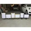Cartão inserível para base de corrimão A3, A4 Cartão inserível de linha de aviso em aço inoxidável Cartão inserível de linha de um metro Fita retrátil de isolamento