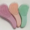 Nuevo Cepillo de Masaje para el Cabello, Peine Práctico para Peluquería, Cepillo Antiestático de Doble Uso para Cabello Seco y Húmedo