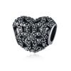 Amazon Vintage Corazón Hueco Cuentas de Agujero Grande Pulsera Cuentas Sueltas Tejido DIY Pulsera Joyería Cuentas Espaciadoras Materiales