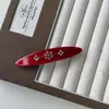 Pinza para el pelo con estilo de chica picante de acetato retro americano, con pedrería, sensación de alta gama, temperamento, pinza para flequillo lateral, clip de resorte transfronterizo