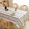 Mantel Estilo Americano, Impermeable, Resistente al Aceite, Resistente al Calor, No Requiere Lavado, Estilo Bohemio, Tela Estilo Étnico, Mantel para Mesa de Café de Alta Gama