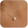 Colar Gargantilha Corrente de Coração e Lábios Novo Estilo Transfronteiriço Europeu e Americano Pingente de Laço em Forma de Coração de Cobre Choker Joia da Moda para Mulheres