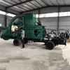 Máquina empacadora automática de alimentación de almacenamiento verde de Guizhou, máquina briquetadora de paja de maíz, ensilado de ensacado, empacadora cuadrada