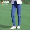 Pgm Otoño e Invierno Pantalones de Golf de Terciopelo para Mujer Pantalones Deportivos de Alta Elasticidad Suministro Directo de Fábrica