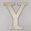 Letras Decorativas de Pared 12 pulgadas Letras de Madera Grandes E Letras en Blanco sin Terminar Letras de Madera DIY Hogar Fiesta