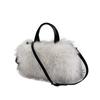 Nova mulher pelúcia tote bolsa imitação raccoon pele europeia e americana crossbody bolsa travesseiro doce cool estilo y2k