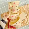 Color Bajo Vidriado Cerámica Hogar Dormitorio Rubor Cereza Gato Ins Corazón Femenino Bol de Arroz Bol de Yogur Bol de Postre Bol para Huevo al Vapor
