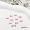 Acessórios para unhas Net Red rosa creme tridimensional liga amor laço urso cobra cruz decorações de unhas