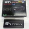 Divisor HD HDMI um em quatro saídas 4K x 2k com fonte de alimentação 1x 4 divisor um arrasto quatro exibição simultânea