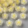 Cuentas de Flor de Cinco Pétalos de Acrílico en Cuentas Hechas a Mano para DIY Collar Pulsera Cordón Accesorios de Cuentas