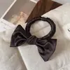 Diadema de Intestino Delgado de Satén Francés Estilo Coreano para Mujer Nueva Simple y a la Moda Banda de Goma Alta Elasticidad y Duradera Accesorios para el Cabello