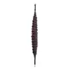 Faixa de Cabelo Trançada Espinha de Peixe Magnética para Mulheres, Novo Estilo, Faixa de Cabelo Macia Trançada à Mão, Faixa de Cabelo com Velcro de Coroa Alta