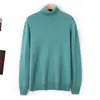 Otoño e Invierno Nuevo Suéter de Lana de Cuello Alto 100% Lana Pura Suéter para Hombre Estilo Engrosado para Hombre Capa Base Tejido de Punto Holgado