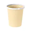 Papelera grande universal para el hogar estilo Ins de lujo ligero sin tapa, papelera rayada con anillo de presión, cubo de almacenamiento elegante
