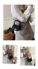 Nova Bolsa Portátil com Laço da Moda, Pequena Bolsa Transversal Estilosa para Meninas, Acessório Versátil de Princesa, Mini Carteira de Moedas