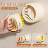 Escova de shampoo para parede com ventosa, massageador de cabeça para uso doméstico, escova macia para banho e limpeza, pente de shampoo calmante para couro cabeludo com base
