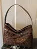 Bolso Estampado de Leopardo para Mujer Gran Capacidad Invierno 2025 Nuevo Bolso de Hombro Casual de Aspecto Elegante Bolso Tote Sencillo para el Trabajo