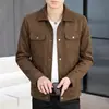 Chaqueta casual de alta gama para hombre, nueva colección otoño/invierno 2026, chaqueta de solapa moderna, atuendo de otoño elegante para hombres