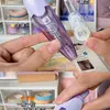 Cinta correctora de empuje color humo, cinta correctora de gran capacidad para estudiantes, cinta de película PET portátil, cinta correctora con núcleo reemplazable