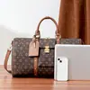 2026 Nueva Moda Bolso de Viaje Casual de Gran Capacidad Bolso de Mano al Hombro Cruzado con Estampado Retro Bolso de Vacaciones para Mujer