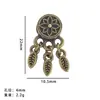 Saco da Sorte Bronze Envelhecido Retro Estilo Étnico Contas Espaçadoras Ruyi Cordão Acessórios para Contas Pulseiras Colares DIY Contas Soltas Atacado
