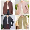 Chaqueta de solapa de color liso versátil Yun Yun 2026 Primavera Nueva Camisa casual Top Moda femenina Chaqueta holgada