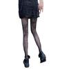 Calcetines base lindos estilo japonés con estampado de gatito Calcetines JK Calcetines de red negros Calcetines jacquard huecos finos Calcetines