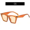 Nuevas Gafas de Sol Cuadradas Estilo Ojo de Gato Europeas y Americanas, Gafas de Sol Personalizadas de Moda para Fotografía Callejera y Pasarela, Gafas de Sol de Moda Transfronterizas
