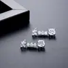 Brincos Longos de Zircônia Jinse Fashion Estilo Coreano Novos para Mulheres, Versáteis para o Dia a Dia, Design Único, Brincos de Tarraxa Elegantes