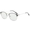 Gafas de sol retro con montura de metal y diseño de cejas, modernas y con cambio de color, 2022, para hombre y mujer, 8802