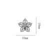 Internet Celebridade Nova Transferência de Alta Velocidade Beads Zircon Flor Nail Art Jóias Rotativas Diamante Completo Floco de Neve Luz Luxo Decoração de Unhas Broca