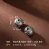 Plata 925 Chapada en Oro Patrón de Meteorito Amarillo Cuenta de la Fortuna Ovni Cuentas Sueltas para Hacer Joyería Accesorios DIY