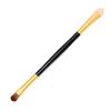 Cepillo de doble cabeza con mango de madera Mai Naiqi cepillo de maquillaje de doble cabeza una variedad de opcionales bolsa OPP empaque independiente cepillo de doble cabeza para sombra de ojos