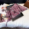 Elegante Bufanda de Mujer Estampado de Anacardo Seda Sintética, Bufanda de Seda de Doble Capa Protección Solar, Chal, Bufanda Triangular para Atar a la Cintura, Pañuelo para la Cabeza, Bufanda