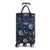 Carrito pequeño para la compra del hogar rueda universal carrito de compras portátil bolso de mano bolsa de compras de papel de aluminio aislante bolsa con ruedas venta al por mayor