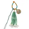 Nuevo Bolso Colgante de Bola de la Suerte Tejido a Mano Bolso Colgante Encanto Tendencia Nacional Nicho Borla Llavero de Pareja Colgante Venta al por Mayor