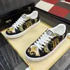 Zapatillas de Marca Original en Caja Original, Zapatos de Hombre de Suela Gruesa, Superficie de Tela, Estampado de Moda, Modernos, Estilo Europeo de Verano, Únicos, de Nicho, Cómodos