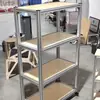 Perfil de Aluminio Marco de Aleación de Aluminio Industrial Estándar Europeo 2020 4040 Estándar Nacional Banco de Trabajo Estante de Almacenamiento DIY Armario