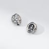 Plata pura S999 plata dura 3D envejecida cuentas de Buda tridimensionales cuentas diy accesorios de joyería al por mayor T0895