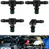 Conector de tubería de retorno de inyector para motor diésel de coche de cuatro cilindros Bosch 110 con anillo de sellado y clip de fijación