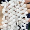 10*12mm ágata cristal agujero horizontal gotas de agua cuentas sueltas diy accesorios para pulsera collar gotas de agua planas semiacabadas