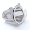 Colador de Té Simple de Acero Inoxidable 304 Oficina Tetera Malla Bandeja Doble Orejas con Tapa Drenaje de Té Juego de Cuchara de Té