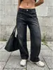 Pantalones Vaqueros Rectos de Color Degradado con Perforaciones Calientes Lavados, Versátiles, para Mujer, Nueva Colección Primavera-Otoño 2026, Estación Independiente, para Viajes Diarios