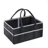 Bolsa Tote Dobrável para Produtos de Bebê para Mães em Movimento, Bolsa de Mão Multifuncional em Tecido Não Tecido, Bolsa de Feltro para Armazenamento de Fraldas