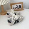 Zapatos de Ballet para Niñas Estilo Alemán Primavera y Otoño Zapatillas con Encaje Estilo Coreano para Niñas Pequeñas Zapatos de Suela Suave Casual para Niños Medianos y Grandes Versátiles