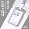 Porta-Cartão de Encaixe ABS Personalizado para Estudante DIY Porta-Cartão Crachá Cartão de Identidade Cor UV Impressão Retrátil Cordão Porta-Cartão