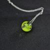 Comercio Exterior Europeo y Americano Collar Cielo Azul y Nubes Blancas Resina Esférica Colgante de Joyería Nube del Cielo Aliexpress Cadena Wish